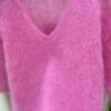 Sweter kid moher premium róż - obrazek 4