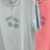 T-shirt wisienki błękit - obrazek 4